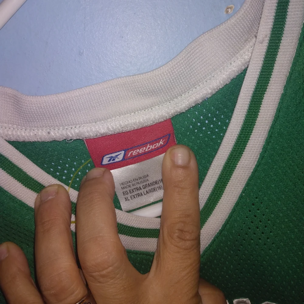 Reebok Green Celtics Kids Jersey
